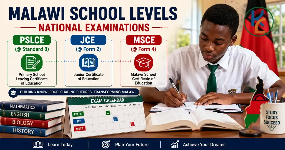 The 8-Week Holiday Study Plan: Catch Up & Get Ahead (PSLCE Std 8, JCE Form 1–2, MSCE Form 3–4)