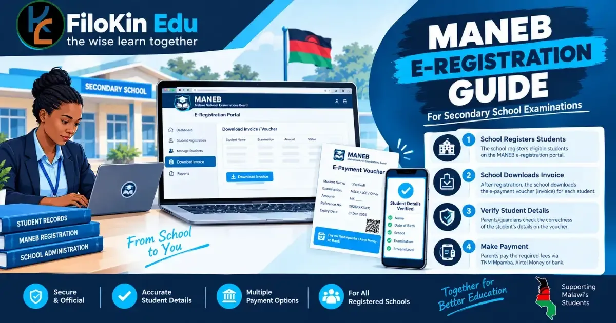 2027 MANEB Registration Guide: Key Dates, Fees, and Rules for JCE & MSCE Candidates in Malawi