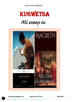 English: Kugwetsa Macbeth Pearl - Preview