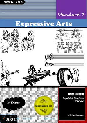 Primary School Expressive Arts – Standard 7 (Edition 1) by Kizito Chikuni - Preview